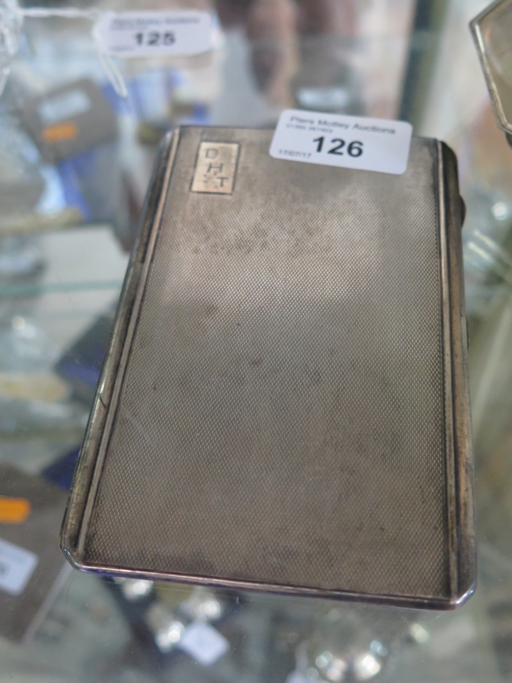 A George VI Silver Cigarette Case, Birmingham 1937, J.G Ltd., 194 g - Image 2 of 2