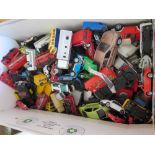 A Selection of Die Cast Toy Vehicles including Corgi and Matchbox etc, some playworn