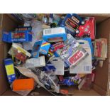 A Selection of Die Cast Toy Vehicles including Matchbox, Corgi, Norev etc, some boxed