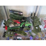 A Selection of Dinky and Matchbox Army Vehicles