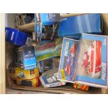 A Selection of Die Cast Toy Vehicles including Corgi, Solido, Vanguards, Matchbox etc, boxed