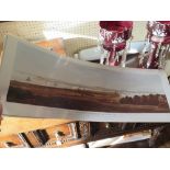 A Large Quantity of Modern Exmouth Panoramic Prints: View of The Entrance of The River Exe