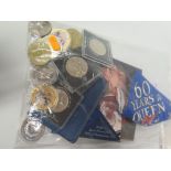 A Selection of Modern Collector's Coins including four £5 Crowns and others