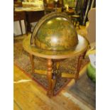 A Terrestrial Globe Cocktail Bar