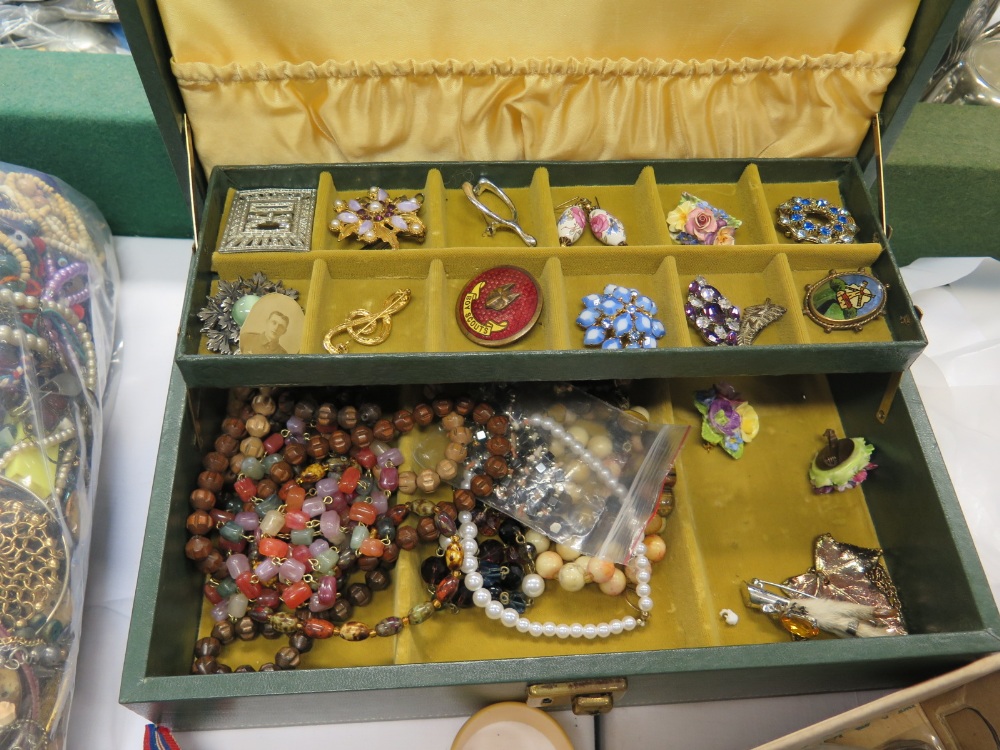 Box of Costume Jewellery