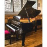 Boston (c2006) A 7ft 1in Model 215 Mark III grand piano in a bright ebonised case on square