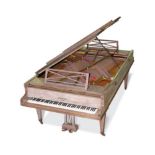 Pleyel Double Keyboard Grand (c1930) A rare double keyboard concert piano in a limed oak case