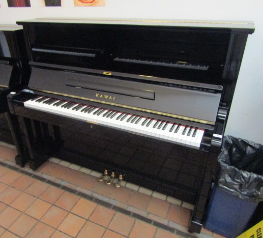 Kawai A 127cm Model KS3F upright piano in an ebonised case