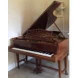 Bechstein (c1903) A 6ft 7in Model B grand piano in a mahogany case on dual square tapered legs.