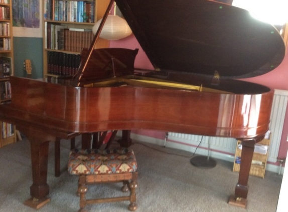 Steinway (c1898) A 6ft 2in 85-note 'old style' Model A grand piano in a rosewood case on later