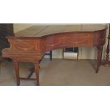 Bechstein (c1904) A 6ft 7in grand piano in the Sheraton style in a rosewood case inlaid with