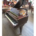 Bechstein (c1935) A 5ft 1in Model K grand piano in a mahogany case on square tapered legs.