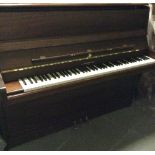 Broadwood (c1992) A 118cm upright piano in a mahogany case