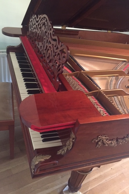 Steinway (c1900's) A 5ft 10in 88-note Model O grand piano in a polished rosewood case with applied - Image 2 of 3