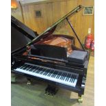 Bösendorfer (c2009) A 7ft 4in Model 225 grand piano in a bright ebonised case on square tapered