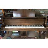 Blüthner (c1930’s) A 5ft 1in grand piano in a mahogany case on square tapered legs;