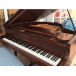 Bechstein London (c1930’s) A 4ft 8in grand piano in a mahogany case on square tapered legs;