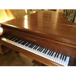 Bechstein (c1901) A 6ft 7in Model V grand piano in a rosewood case on square tapered legs.