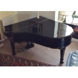 Steinway (c1899) A 6ft grand piano in an ebonised case on square tapered legs;