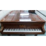 Steinway (c1897) A 6ft ‘old style’ Model A grand piano in a rosewood case on square tapered legs.