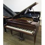Bechstein London (c1930’s) A 4ft 7in grand piano in a mahogany case on square tapered legs.