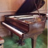 Steinway (c1901) A 5ft 10in 88-note Model O grand piano in a rosewood case on square tapered legs.