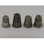 A late Victorian thimble, London 1896,