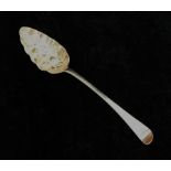 A George III silver old English pattern berry spoon, London 1804, 2.16ozt, 67.2g, 22.