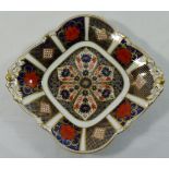 A Royal Crown Derby footed dish, with pi