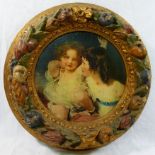 Four ornate 19th century and later gilt gesso picture frames,