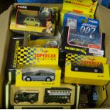 Collection of boxed Diecast models including Maisto Supercars, Corgi 007, Corgi TV related, Days