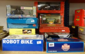Various Diecast models including Corgi tramlines, Snap On trucking models, James Bond collection and