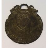 'THE SHADWELL FORGERIES', Mid 19th Century forgery, in lead, of a 14th Century medallion dated '