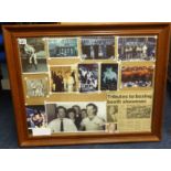 Collection on boxing memorabilia, including personal photographs, newspaper clippings, Giacobbe '