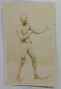 A collection of Boxing Postcards, to includes several collected by Plymouth boxer Archie Le-Santo (