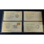 Interesting collection to include set of GB Medallic First Day Covers, Italy 1990 World Cup medal