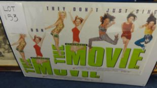CINEMA FILM POSTER COLLECTION One cinema poster Spice World The Movie, 30 x 40cm.