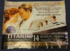 CINEMA FILM POSTER COLLECTION 'Titanic', approx. 77cm x 98cm