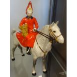 Beswick, Royal Lifeguard on dapple grey horse.