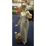 A Lladro figure, The Travelling Companions, boxed with certificate.