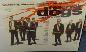 CINEMA FILM POSTER COLLECTION Two posters, Reservoir Dogs, 29 x 40cm (2).