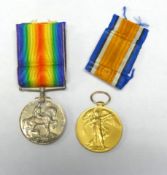 A Great War pair of medals, (Toull), (2).