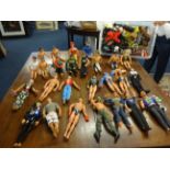 Large collection of Action Man figures, models and accessories.