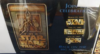 CINEMA FILM POSTER COLLECTION Star Wars Trilogy, 77cm x 101cm