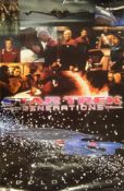 CINEMA FILM POSTER COLLECTION 'Star Trek Generation', approx. 89cm x 59cm