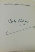 Spike Milligan, signed book 'Unspun Socks from a Chickens Laundry and other Children's Verse'.