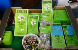 Subbuteo, collection of various boxed teams and accessories.
