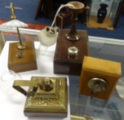 Four antique bedside lights circa 1910.