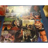 CINEMA POSTER COLLECTION A rare Special Edition Star Wars Cinema Pack containing 16 black and whites
