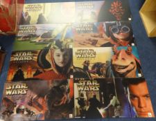 CINEMA POSTER COLLECTION A rare Special Edition Star Wars Cinema Pack containing 16 black and whites